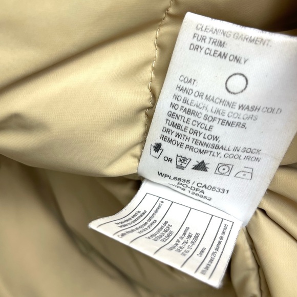 Woolrich Arctic Parka Jacket, Men’s Small, Goose Down Fill, Coyote Fur Hood, GUC - Picture 13 of 16